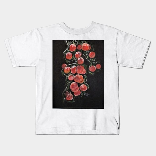 Ripe For Picking Kids T-Shirt by cjkell